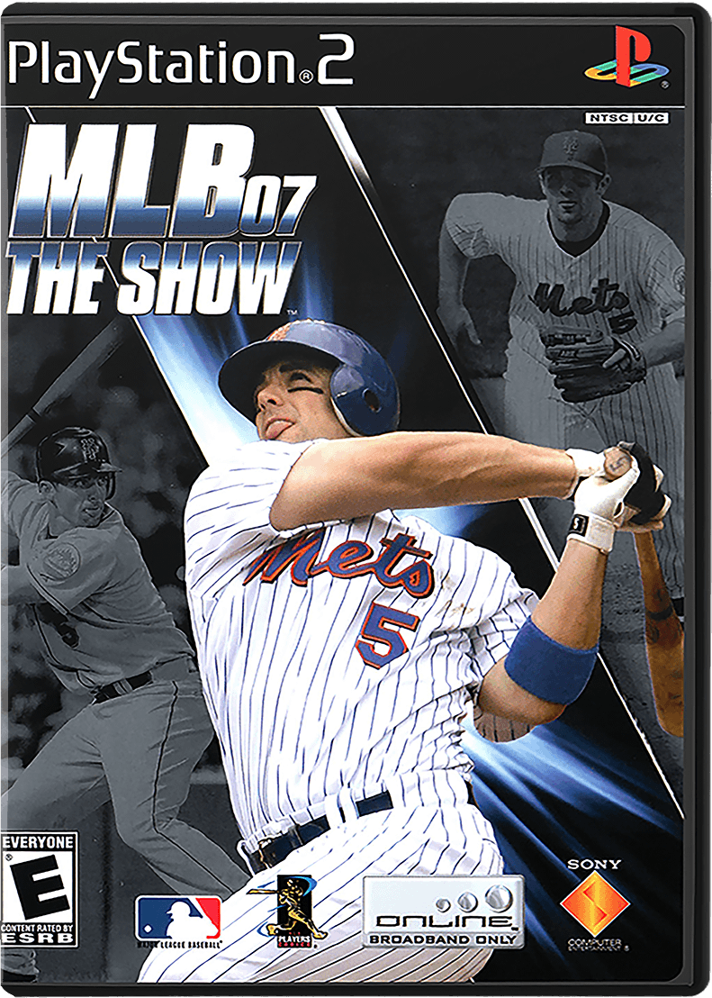MLB 07 The Show box art for Playstation 2